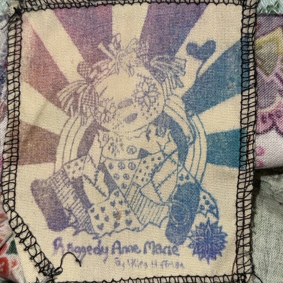 Raggedy Anne Marie Patchwork Maxi Wrap Skirt - Picture 6 of 6